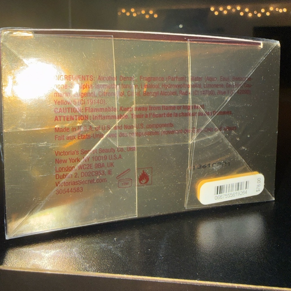 Victoria's Secret Rapture perfume..Eau de Parfum in Gold Box 3.4 oz - Picture 4 of 4